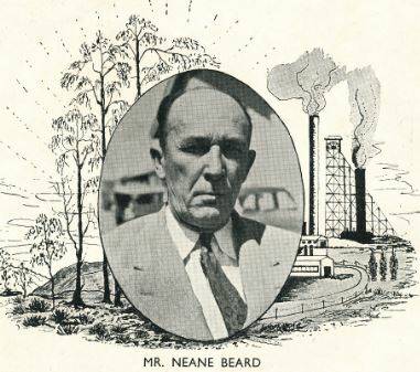 Pioneer: A.P. (Neane) Beard - Fifth employee in 1925 and first Controller of Accounts for Mount Isa Mines - photo circa 1951.