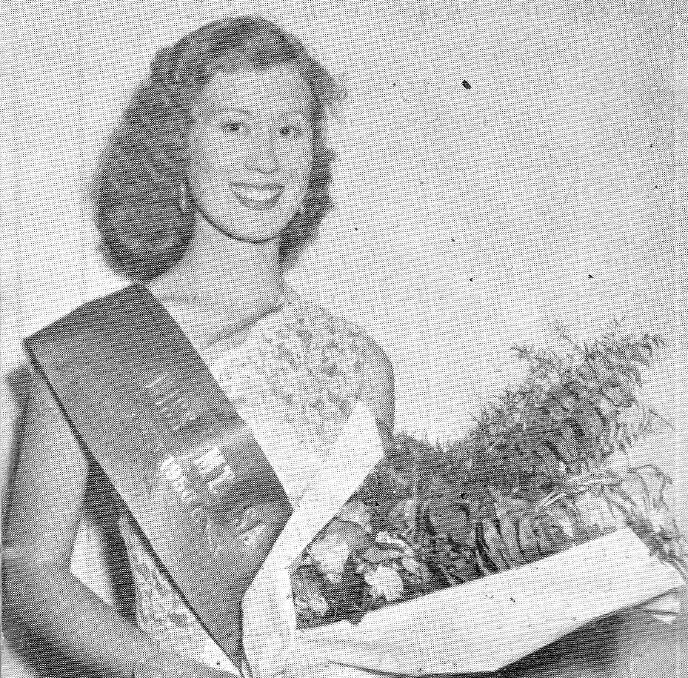 Local beauty: Miss Mount Isa 1956 Pat Hayton, who went on to the Miss Queenland state judging in Brisbane.