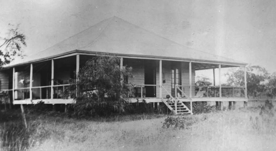 Historic site: Rocklands Station as it once stood in 1910. Photo Supplied.