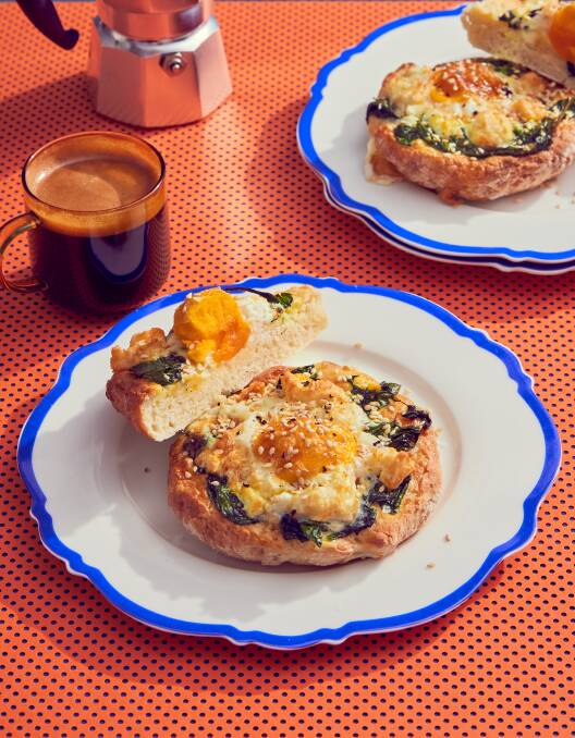 Heavenly feta and egg breakfast pies. Picture supplied