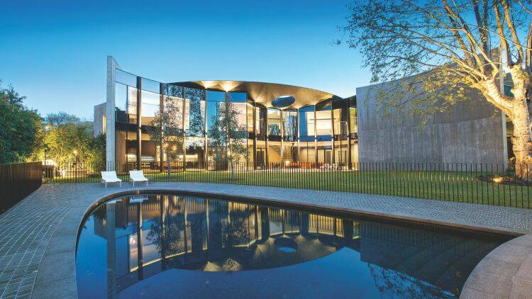 No. 9 Towers Road, Toorak, is expected to fetch more than $30 million and set a Victorian real estate record price. But it’s not the expensive house in Melbourne. Photo: Marshall White