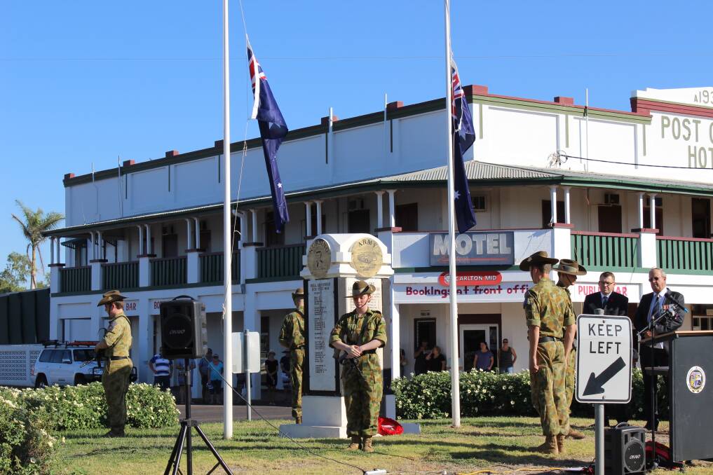 The Cloncurry community commemorated the fallen Anzacs at a ceremony on Monday.