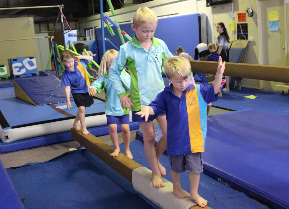 Bush Kids at North West Gymnastics.
Photos: Samantha Walton.