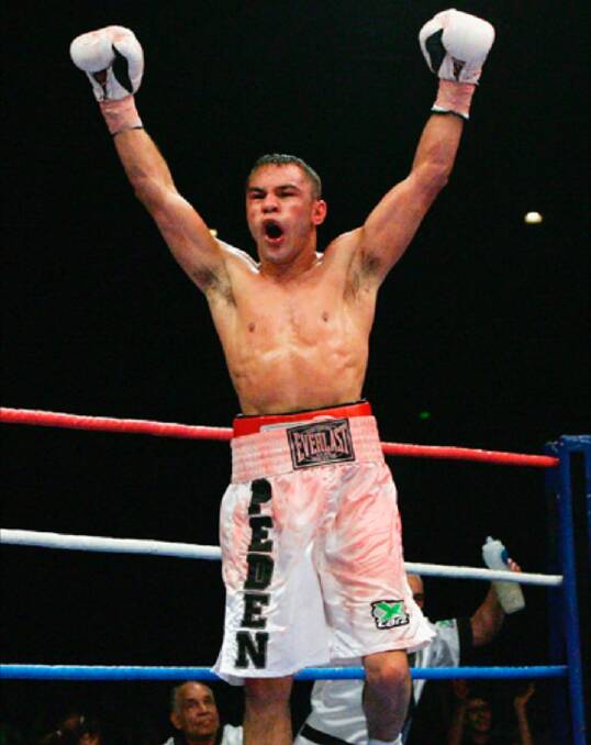 Former IBF Super Featherweight World Champion, Robbie ‘Bomber’ Peden, will be coming up for the weekend of Battle in the Outback. Photo supplied.