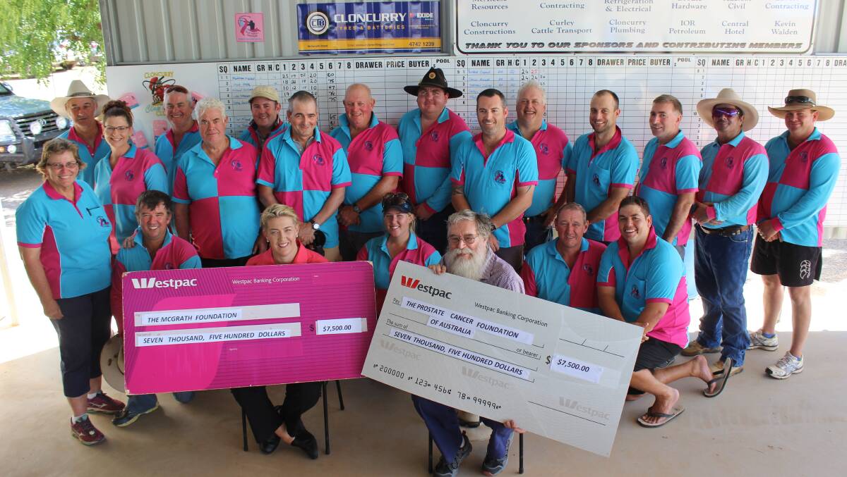 KIND HEARTS: Shooters from across north Queensland come together for a monthly shoot in Cloncurry and make a donation to cancer support groups. Photo: Samantha Walton.