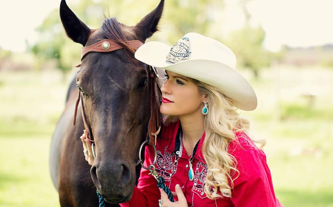 JOURNEY OF A LIFETIME: Katy Scott will travel to Cheyenne, Wyoming on July 23 to represent Australia at the Frontier Days Rodeo. Photo: Leonie Winks Photography.