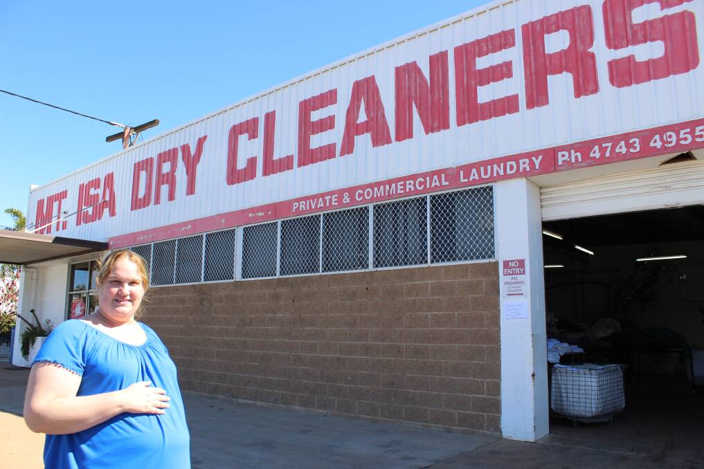 CLOSING: Mount Isa Dry Cleaners owner and director, Chantel Paul said it is the end of an era as she closes her business. Photo: Samantha Walton.
