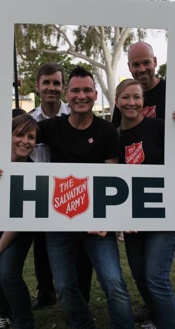 CHRISTMAS IS EARLY: Country music artist and Salvation Army ambassador, visits Mount Isa and North West to launch the Salvation Army Christmas Appeal.