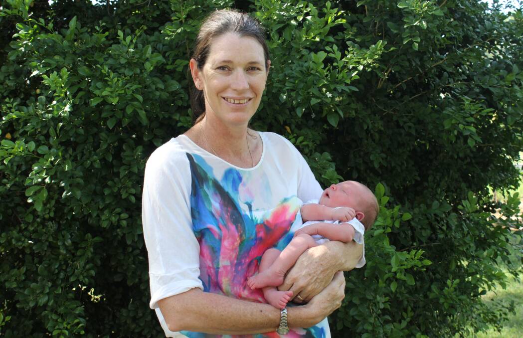 REMOTE: Cloncurry resident Stacey Robertson had to travel to Sunshine Coast to access water immersion during the birth of her first child. Photo: Samantha Walton.