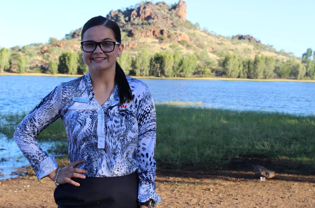 LOCAL VOICE: Tegan Burke is an Indigenous Youth Parliamentarian aiming to speak on work opportunities for the outback. Photo: Samantha Walton. 