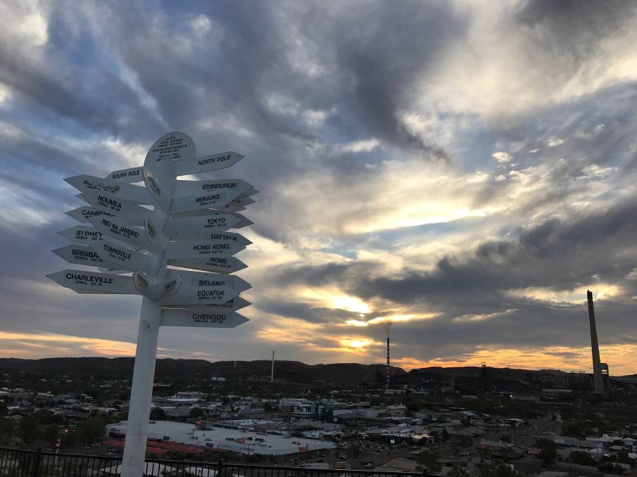 STATISTICS: Mount Isa’s monthly total was below the average of 38mm after it only received 25mm. Photo taken at Mount Isa City Lookout by Samantha Walton.