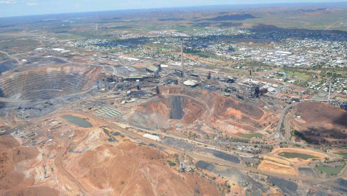 MOTHER LODE: The idea of a super pit at Mount Isa Mines has been around since 2014 but never considered a viable proposition. Photo: Derek Barry