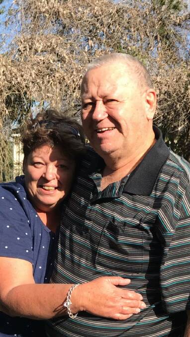 FAMILY BOND: Sue Chapman finally meets her Mount Isa-born father Max Streidl for the first time this week in Mackay. Photo: supplied