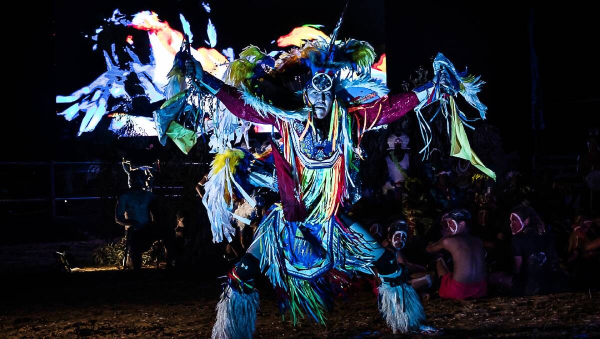 Spectacular dance action from the Gulf Country Frontier Days Festival. Photo: Stephen Mowbray Photography