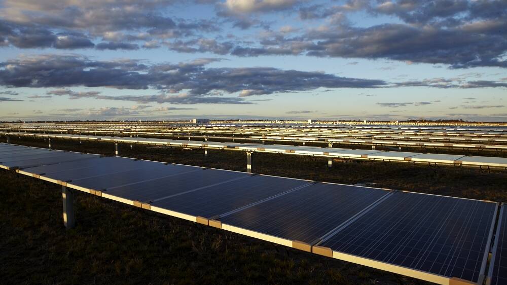 ARENA has announced a solar farm for Normanton, similar to this one at Moree. (photo: ARENA).