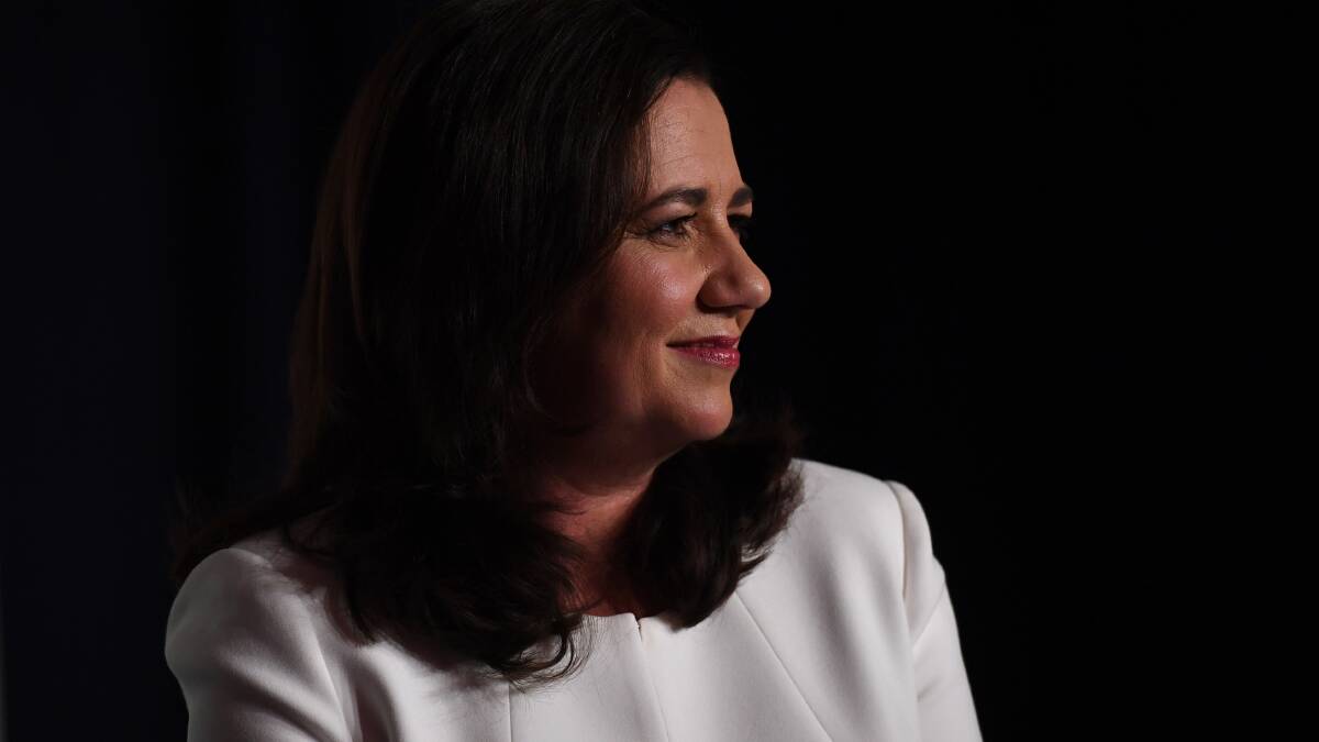 Congratulations to Annastacia Palaszczuk who becomes the first female leader to win two successive elections in Australia. Photo: AAP
