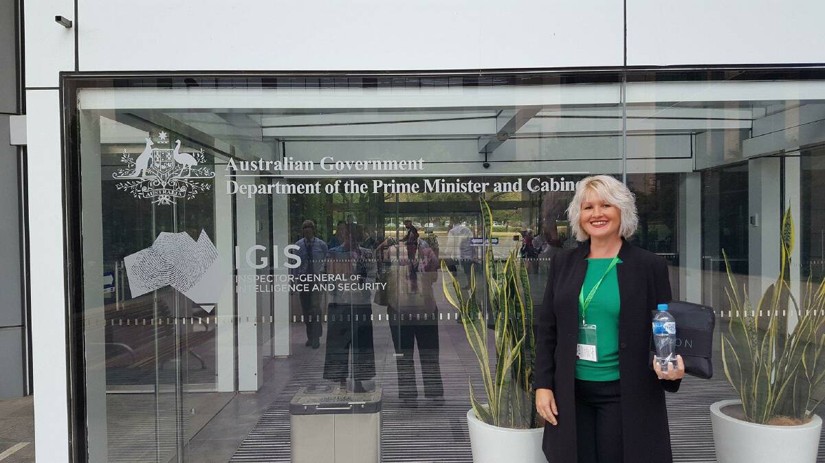 Annie Backhaus visits Canberra in the National Rural Women’s Coalition Rural Women’s Muster.