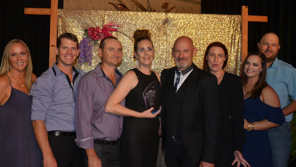 WINNERS: The team from Isuzu took out the business of the year category in the 2016 Northern Outback Business Awards.