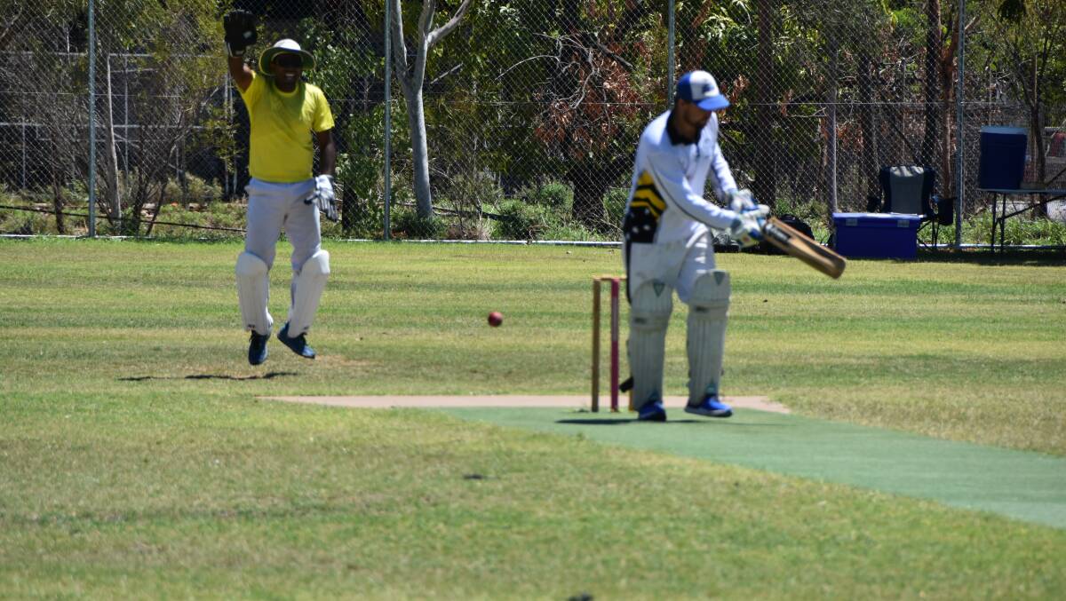 HOWZAT: Blackstars batsman Alistair Baker was give out LBW in their game against Western Bulls on the weekend.