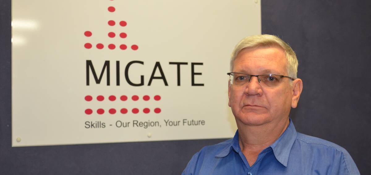 ERA ENDS: MIGATE CEO Ron Pertovt and his four staff finished up on Friday. Photo: Derek Barry