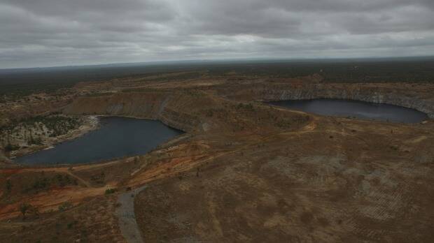 Genex Power will pump water between reservoirs at an abandoned gold mine to generate electricity. Photo: supplied
