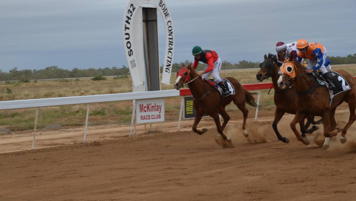 RACING NOW: The small town of McKinlay will light up for its annual races which will be held on Saturday, June 17. Photo: Derek Barry
