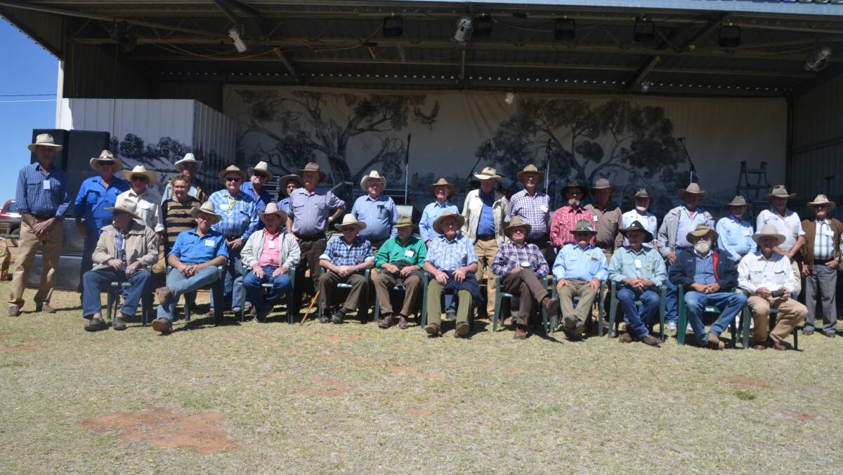 The old drovers gather at Camooweal Drovers Festival.