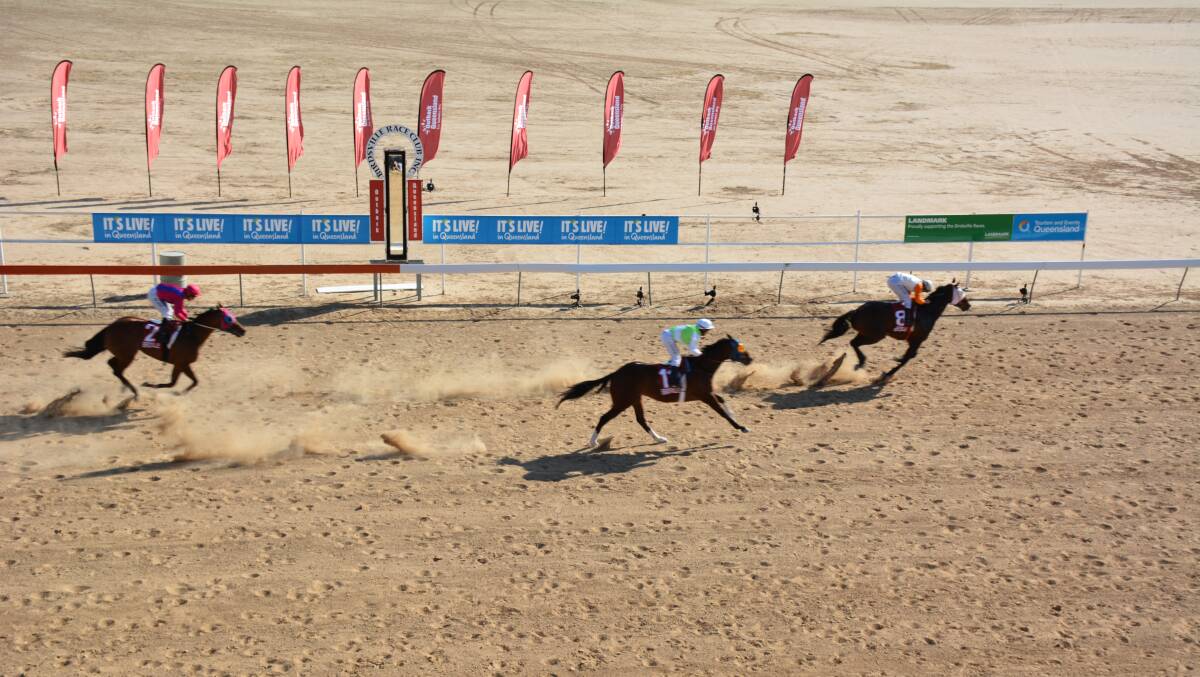 RACE DAY: A big couple of days of racing is expected at Birdsville on September 1 and 2. Photo: Chris Burns
