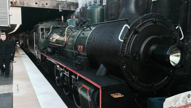 The steam train will be visiting Cloncurry during the Show to celebrate the town's 150th birthday.