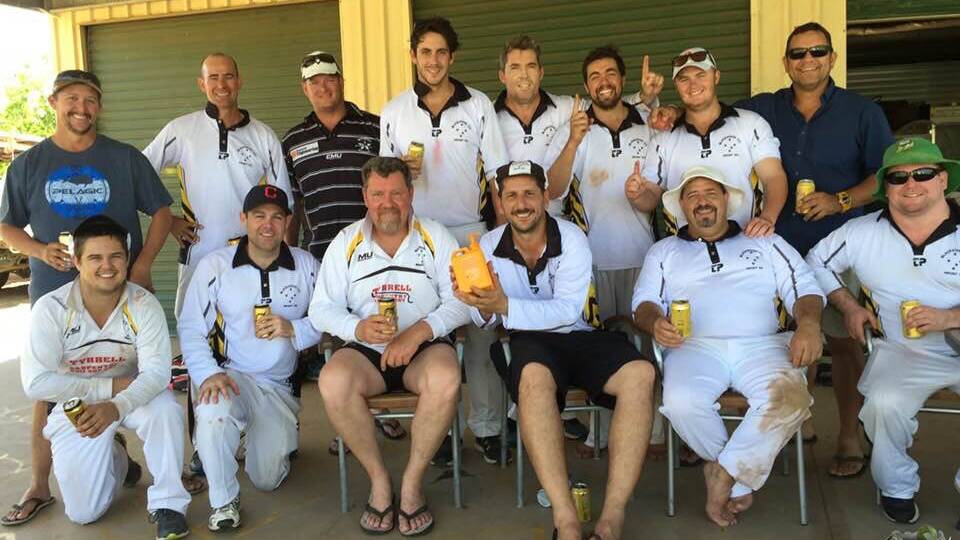 PREMIERS: Blackstars celebrate their T20 win over Panthers on Saturday. Photo: contributed