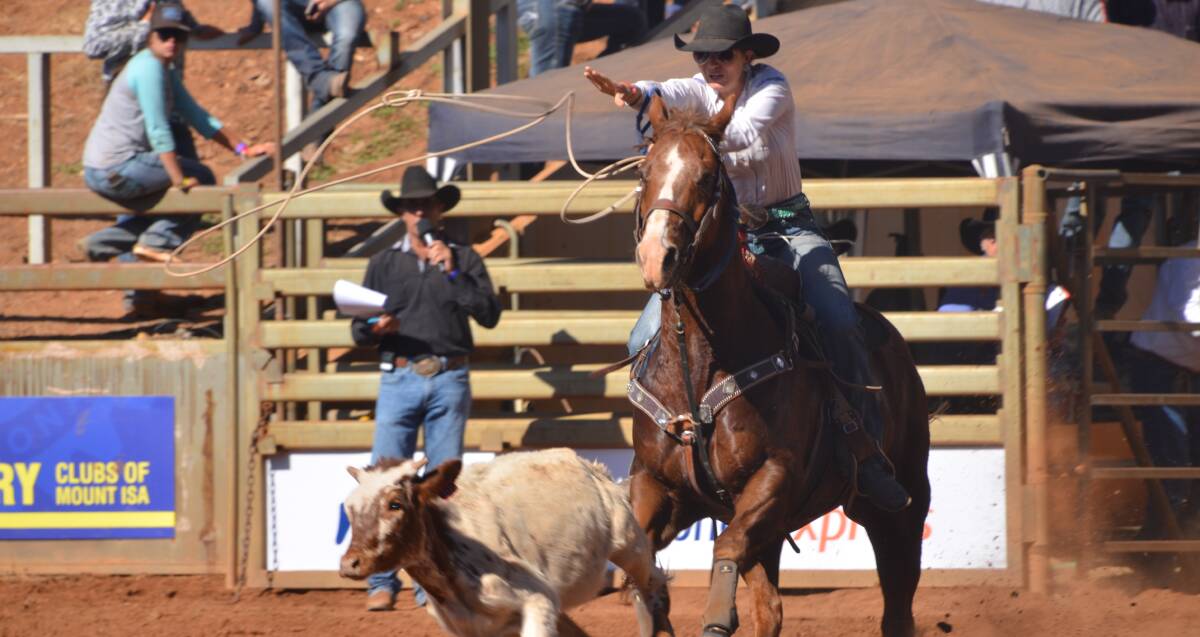 MAJOR EVENT: The 2016 Mount Isa Rodeo was the biggest one yet. Photo: Derek Barry