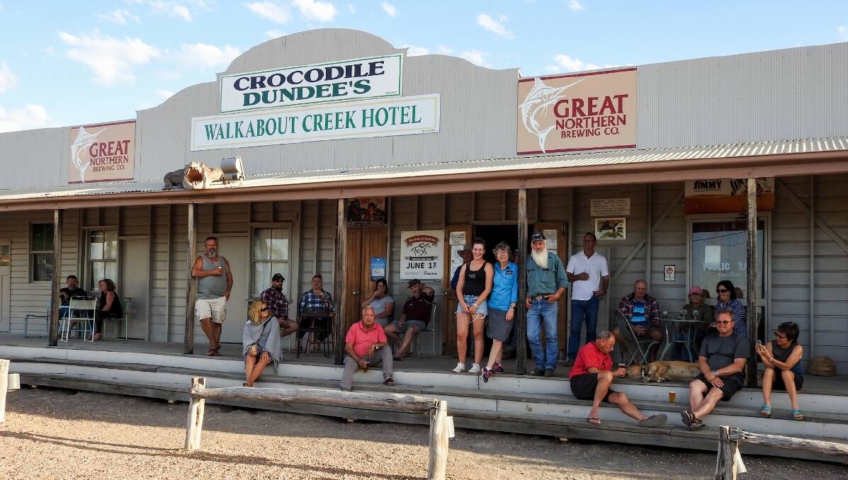 SUN'S UP: The Walkabout Creek Hotel in McKinlay has gone solar.
