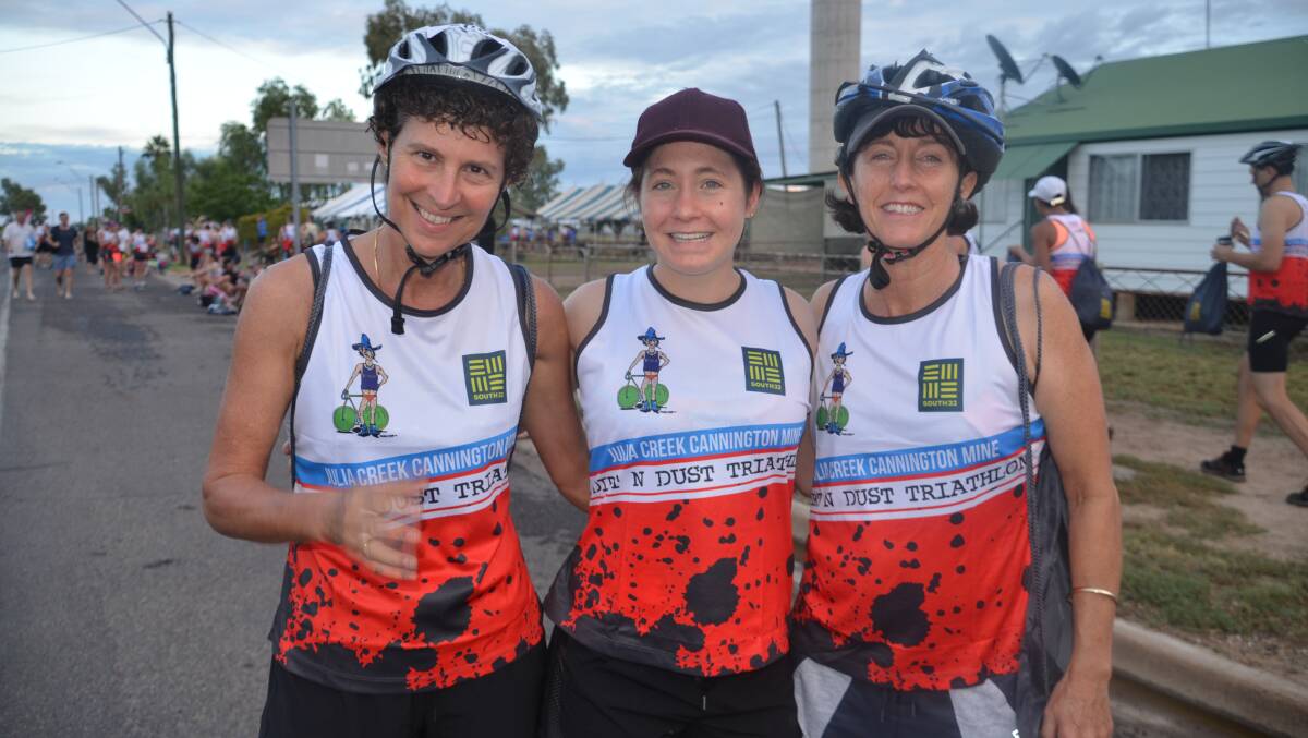 Organisers are expecting a big contingent of females at this year's Julia Creek Dirt N Dust triathlon.