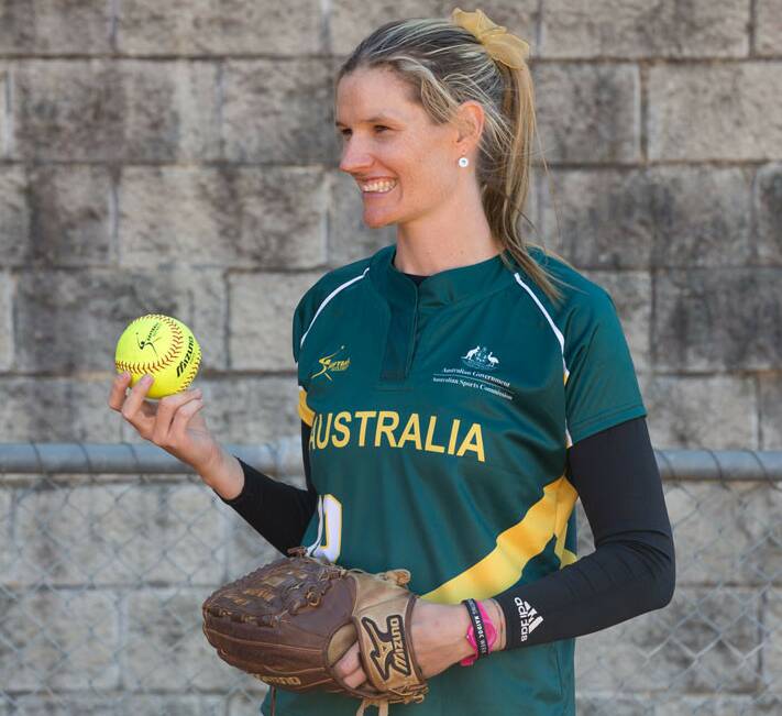 CALL UP: Mount Isa softball product Jocelyn Jeloudev has been selected for the Queensland Heat team.