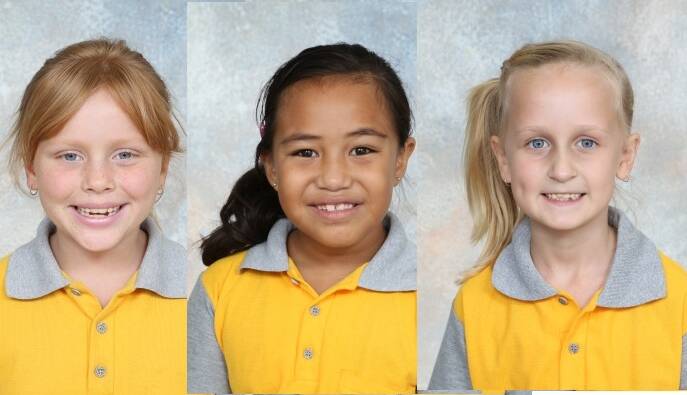MOVIE TIME: Cloncurry State Year 3s Heidi Chivers, Nika Sala and Reagan Tapp have written letters to Cloncurry Shire Council about how Cloncurry needs a cinema.