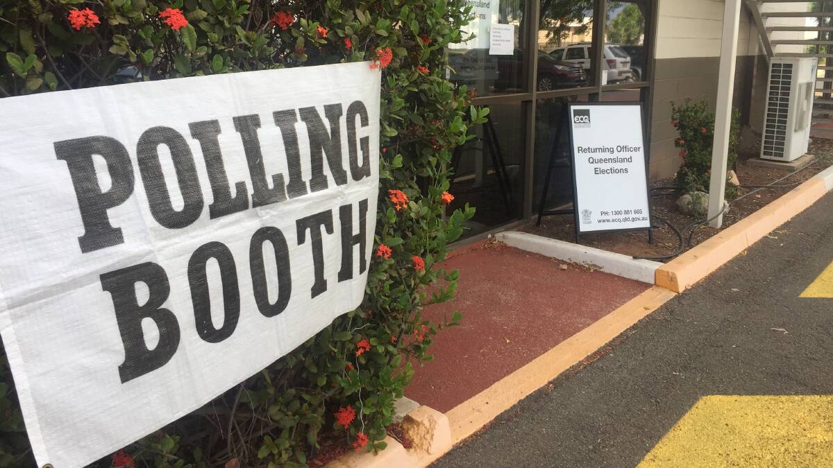 Pre-polling station in Mount Isa.
