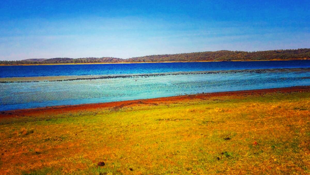 MOODY: Our editor admits this contemplative view of Lake Moondarra was achieved by mucking around with some Instagram filters. Photo: Derek Barry