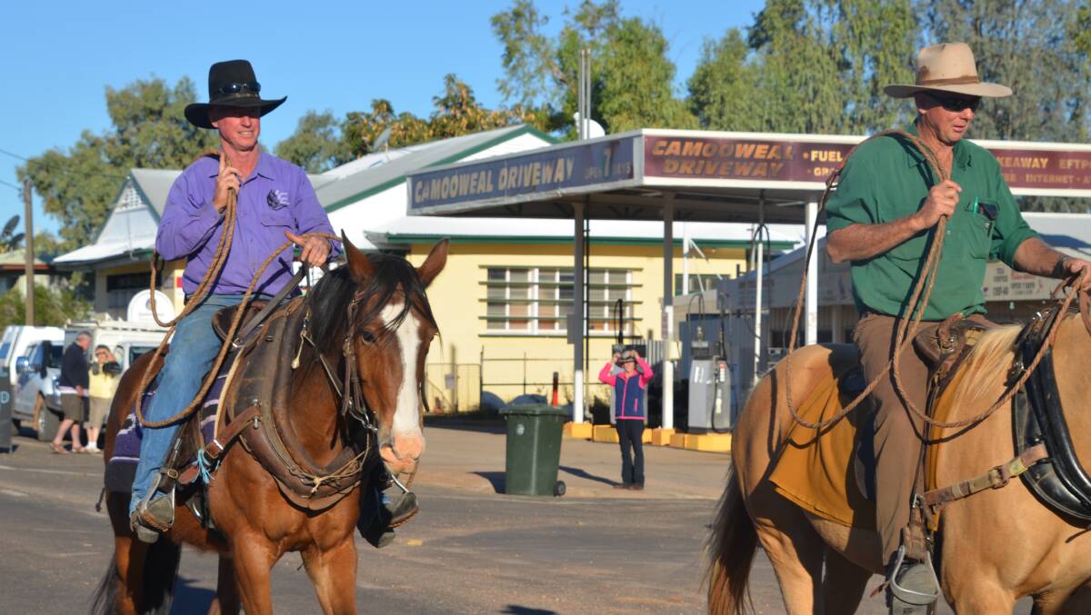HORSE TIME: The weekend of August 25 to 27 is when the border town comes alive for the annual Camooweal Drovers Camp Festival including the street parade. Photo: Derek Barry