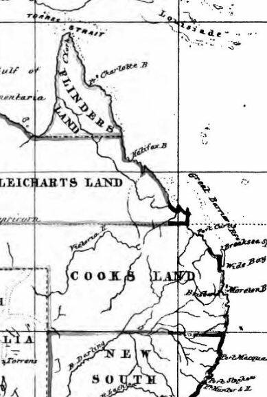 John Dunmore Lang's proposal for three colonies in Queensland in 1857.