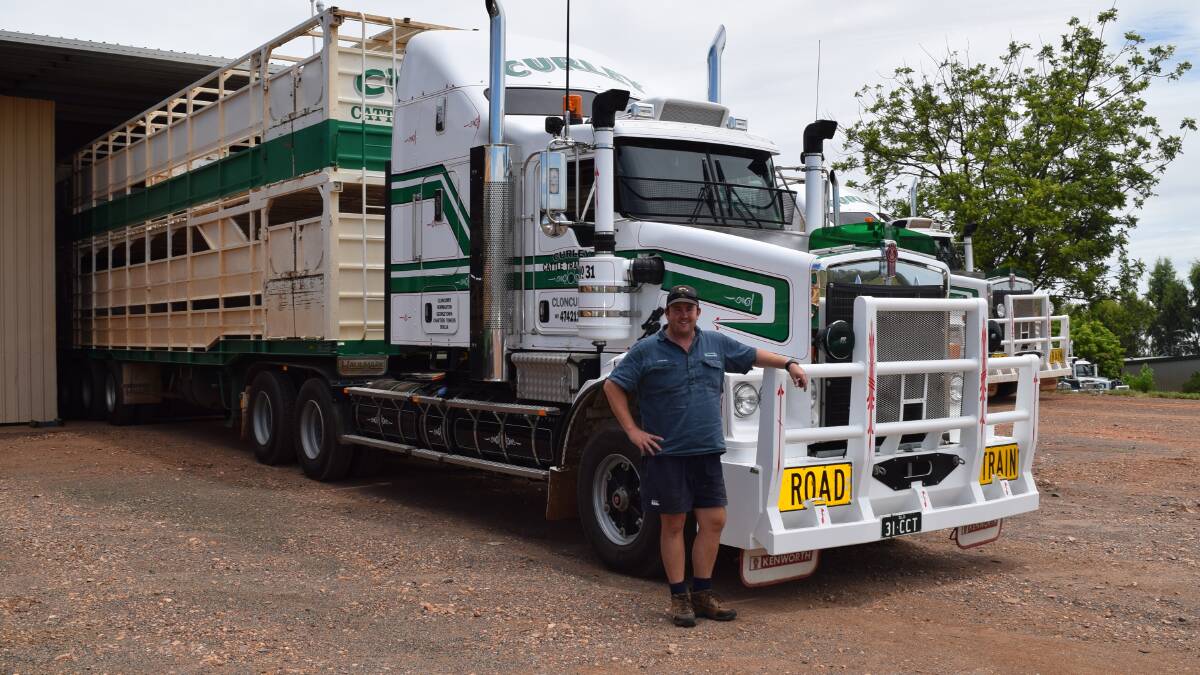 Steven Curley of Curley Cattle Transport.