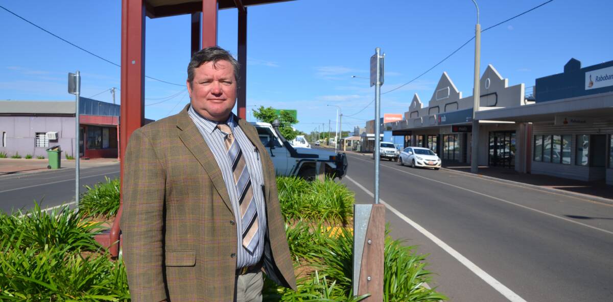 ECONOMIC BOOST: John Green is pushing for an intermodal facility in Cloncurry. Photo: Derek Barry
