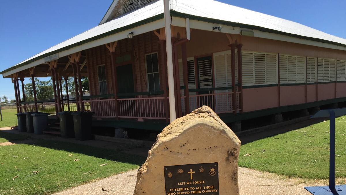 An upgrade of Camooweal Hall is one of the works funded under the program. Photo: Derek Barry
