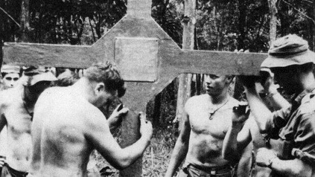 Australian soldiers in Vietnam.