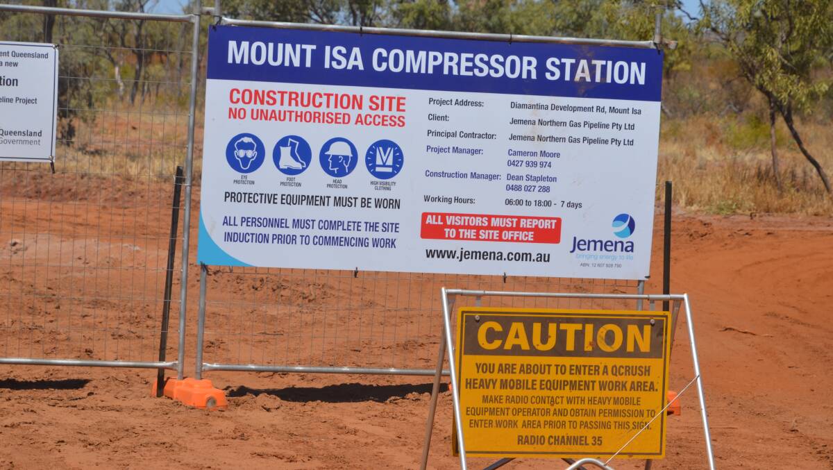 Mount Isa Compressor Station.
