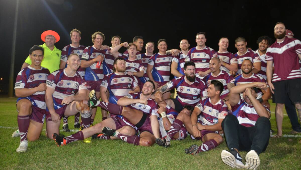 Townies triumph in the grand final.