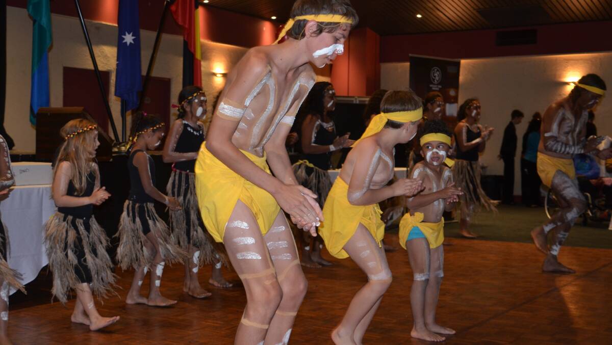 Dancers perform at last year's Naidoc Week seniors lunch at the Overlander.