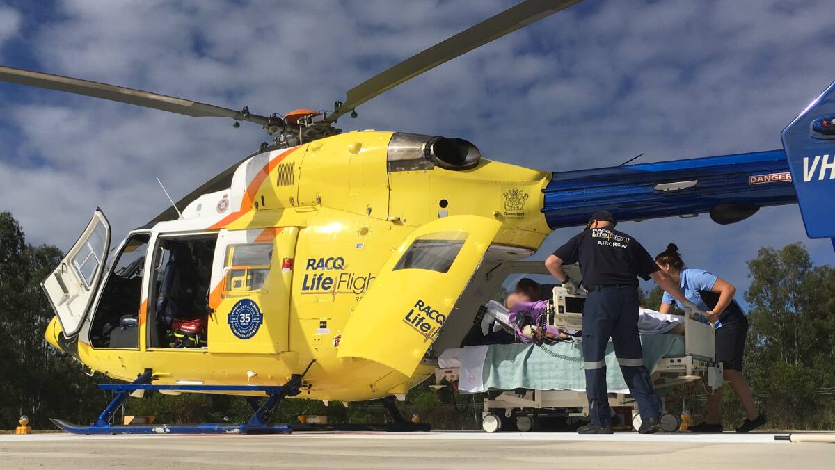 The Life Flight BK117 helicopter will be moved to Mount Isa in August.