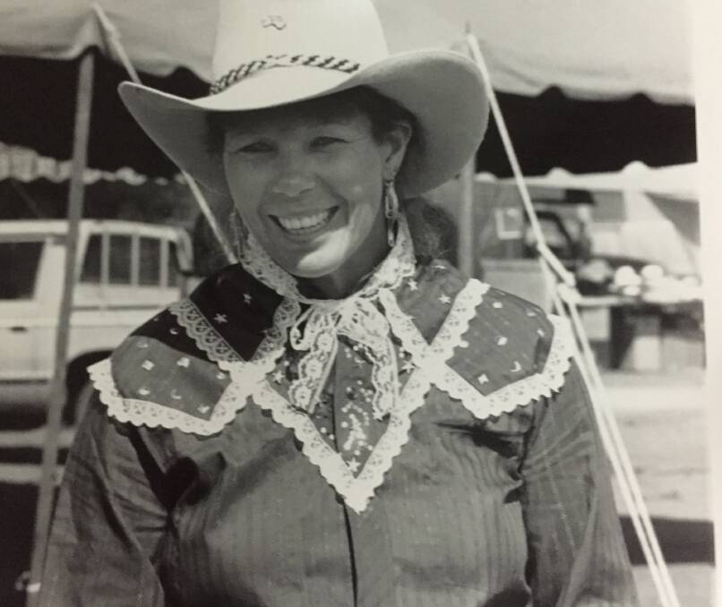 Kaeleen Bambrick sang as part of the entertainment for the 1988 Curry Muster in Cloncurry.