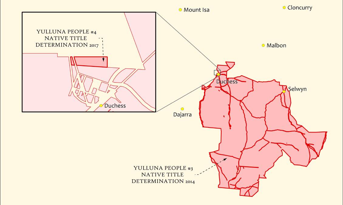 The Yulluna People have native title over an area south of Mount Isa.