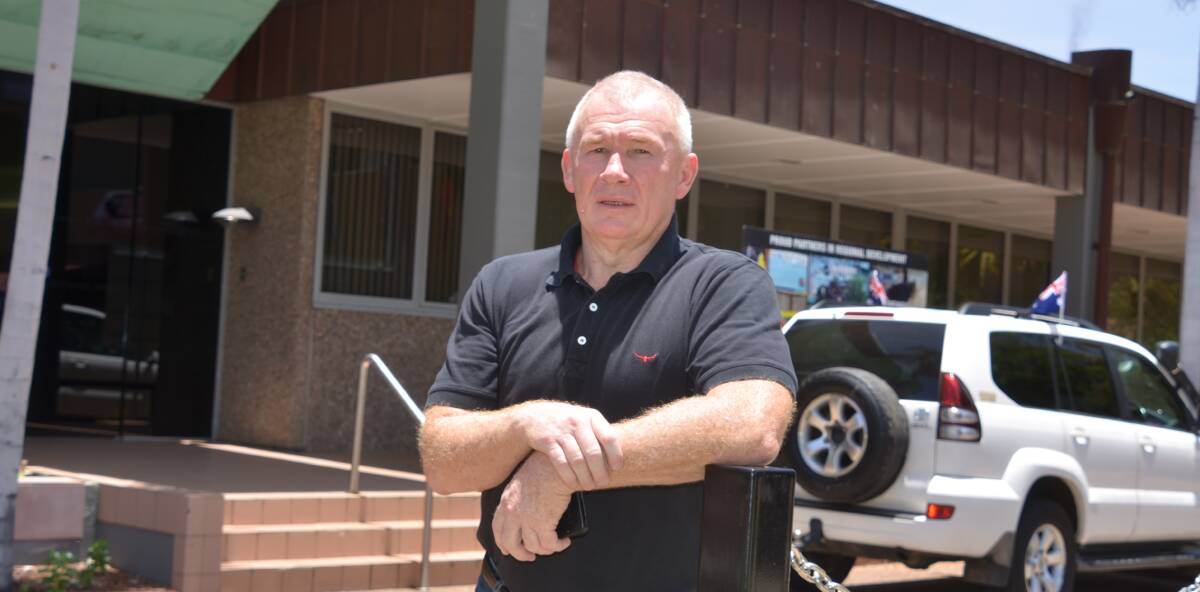 ELECTION CANDIDATE: Alan Baillie is running for Mount Isa council in Joyce McCulloch's team. Photo: Derek Barry